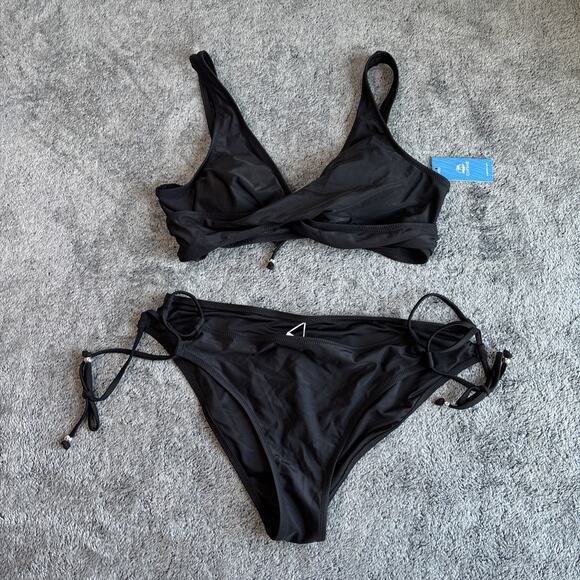 Cupshe woman’s‎ XL black string bikini - Picture 1 of 5